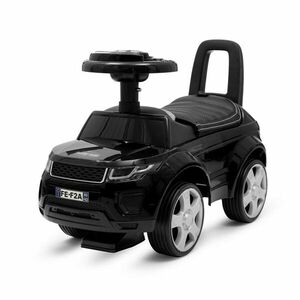 Baby Mix SUV Prime gyerek futóbicikli, fekete öko bőr kép