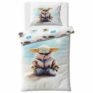 Baba ágynemű Star Wars Baby Yoda , 140 x 200 cm, 70 x 90 cm, 70 x 90 cm kép
