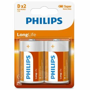 Philips akkumulátor D 1, 5 V LongLife kép