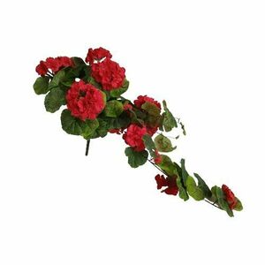 Mesterséges túlnyúlás muskátli piros, 68 cm kép