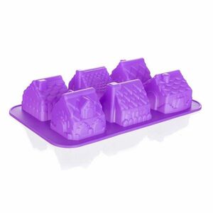 Bankett szilikon forma Culinaria Violet , 29, 5 x17, 5 x 6 cm kép