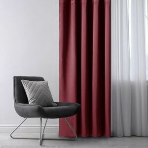 Restilo Blackout Oxford Pleat függöny, bordó, 140 x 245 cm, bordó kép