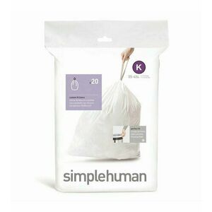 Simplehuman zsák szemeteskosárba K 35-45 l, 20 db kép