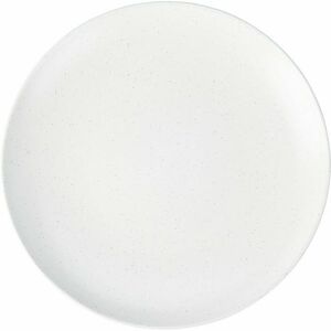 Stone kőagyag lapostányér, átmérő 27 cm, fehér, fehér kép