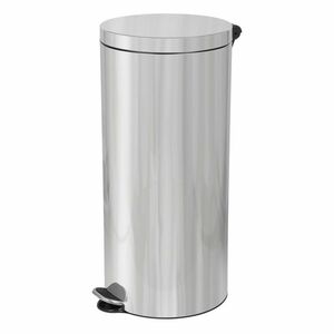 Alda pedálos szemetes Soft Close Freedom Fresh 30l, rozsdamentes acél, rozsdamentes acél fényes, 30 l kép