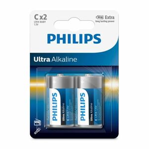 Philips C 1, 5 V ultraalkalikus C 1, 5 V akkumulátor kép