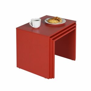 SHP Red kisasztal szett, 3 db, piros kép