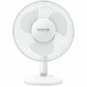 Sencor SFE 2327WH asztali ventilátor, fehérszínben kép