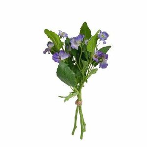 Árvácska műcsokor világos lila, 37 cm kép