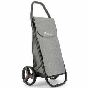 Rolser Trolley bevásárlótáska Com Tweed 8 feketecső, szürke, szürke kép