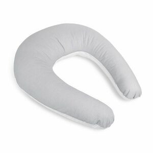 Bellatex szoptatós párnahuzat kocka szürke, 180 cm kép
