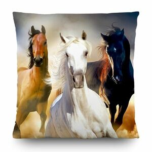 Horses párna, 45 x 45 cm kép