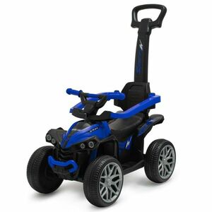 Baby Mix Mega Prime EVA gyerek futóbiciklivezetőrúddal, kék, kék kép