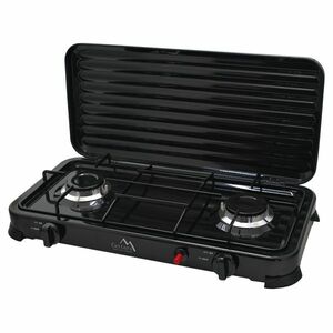 Cattara 13596 Traveler Family Duo gáztűzhely, 5, 8 x 28 x 5, 4 cm kép