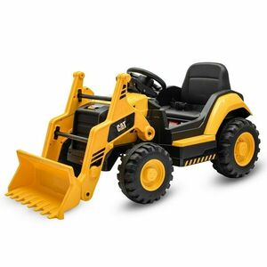Baby Mix CAT gyerek elektromos traktor, sárga kép