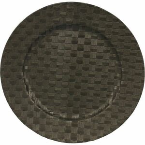Black Weaving tányéralátét, 33 cm kép