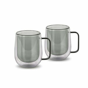 Lamart LT9123 2 darabos Tea Vaso pohárkészlet, 250ml, fekete, fekete kép