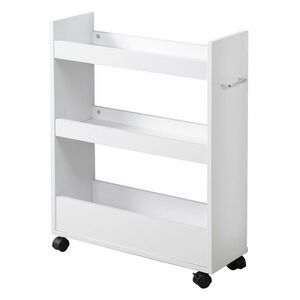 Kesper 24852 Görgős öblös polc, fehér , 78 x 22 x60 cm kép