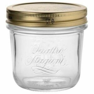 Bormioli Rocco Quattro Stagioni Wide Mouth befőttesüveg fedővel, 200 ml kép