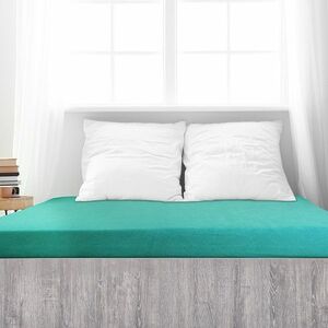 4Home Ideal frottír lepedő zöld türkiz, 90 x 200 cm, türkiz, 90 x 200 cm kép