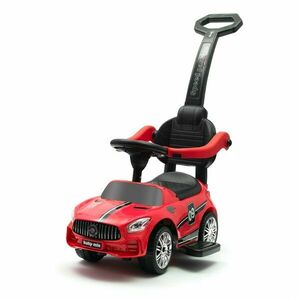Baby Mix Racer futóbicikli hanggal és vezetőrúddal, piros kép