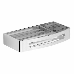 GEDY 2417 Smart zuhanypolc, 30 x 4, 5 x 12, 8 cm, rozsdamentes acél, polírozott, rozsdamentes acél kép