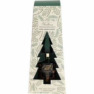 Merry Christmas , Mistletoe and fir ajándék diffúzor és gyertya készlet, 2 db kép