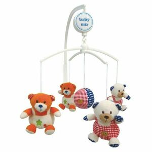Baby Mix Körhinta a kiságy felett Medvék, átmérő 36 cm kép