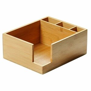 Kesper 70852 Konyhaszervező bambusz, 5 rekeszes, 18 x 9 x 18 cm kép