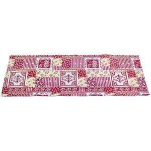 Patchwork asztali futó piros, 32 x 96 cm kép