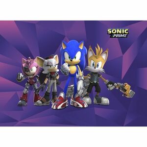 Gyermek fotó tapéta Sonic 254 x 182 cm, 4 részbőláll. kép