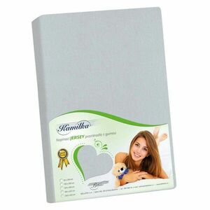 Bellatex Jersey lepedő közepes szürke, szürke kép