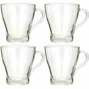 EH Clear átlátszó üvegbögre szett 300 ml, 4 db kép