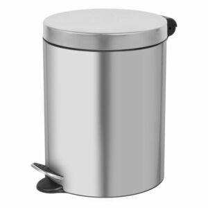 Alda pedálos kuka Soft Close Freedom Fresh 5 l, rozsdamentes acél matt, rozsdamentes acél matt, 5 l kép