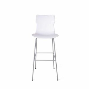 Duo Carrara bárszék 48 x 51, 8 x 116 cm, fehér kép