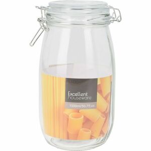 EH üvegfedeles üvegedény, 1, 5 l, 1, 5 l kép