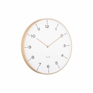 Karlsson 6011SB design falióra bézs, 40 cmátmérővel kép