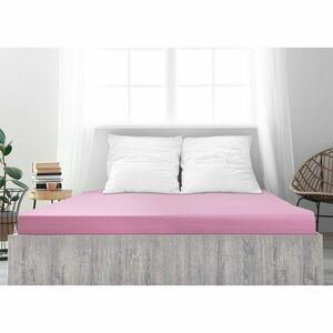 4Home Ideál jersey lepedő Ideal rózsaszín, 90 x 200 cm, rózsaszín, 90 x 200 cm kép