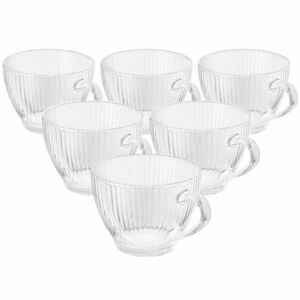 Altom Selena 390 ml-es üveg bögrék készlet, 6 db kép