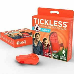 TICKLESS® HUMAN Ultrahangos kullancs- és bolhariasztó embereknek, narancssárga színű kép