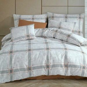 BedTex Quatre pamut ágyneműhuzat fehér, 140 x 220 cm, 70 x 90 cm, 140 x 220 cm, 70 x 90 cm kép