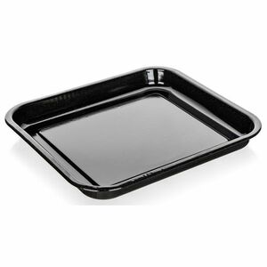 Bankett Zománc sütőedény CULINARIA Fekete 41 x 37x 4 cm kép