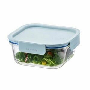 LOCKnLOCK Négyzet alakú üveg CLEAR, 750 ml , menta, 750 ml kép