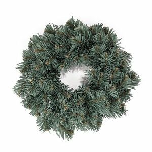 Műkoszorú ezüstfenyő, 25 cm kép