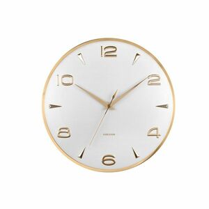 Karlsson 6017WH design falióra fehér, átmérő 40 cm kép