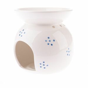 Porcelán aromalámpa Campesino fehér, 9, 8 x 12, 5cm, porcelán, fehér kép