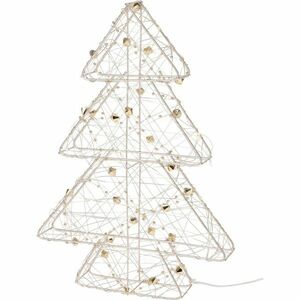 Goldwire karácsonyi LED fa arany, 21 x 30 cm kép