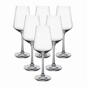Crystalex SANDRA 6 db-os fehérboros pohárkészletSANDRA, 0, 25 l, 250 ml kép