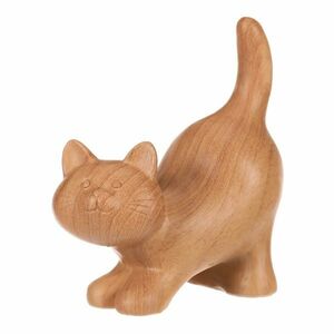 Dekoráció Macska figura, polirezin, 12 x 7 x 13 cm kép