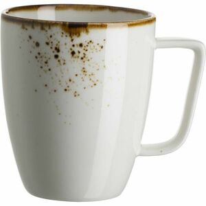 Mäser Kávés bögre Pintar Fehér barna pöttyök 370ml kép